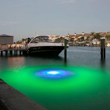 Multi-Color Color Changing LED Dock-7500 Underwater Fishing Light