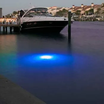 Apollo Blue dock lights