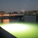 MegaWatt White underwater led dock lights
